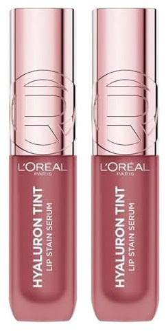 L'Oreal Paris DOUBLE Hyaluron Tint Lip Stain Serum - 635 Worth It Mediu 5ml