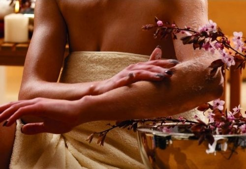 Karibu Sauna Salzpeeling