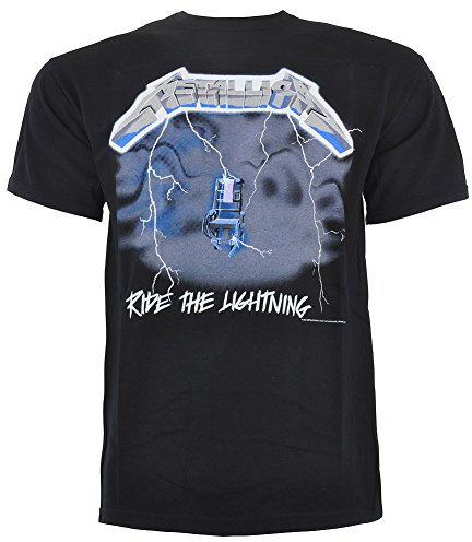 Metallica T-Shirt Ride The Lightning Black, XL