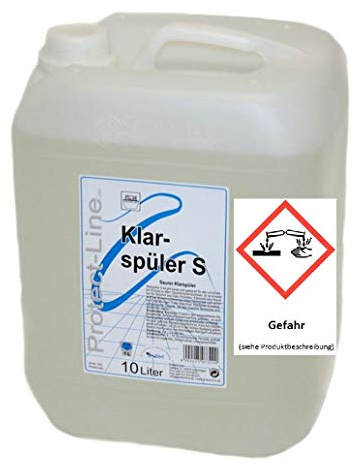 Klarspüler S Protect Line für gewerbliche Geschirrspülmaschinen 10 l Kanister