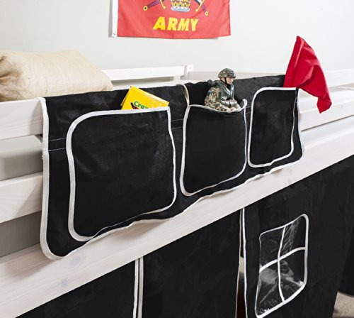 Bed Tidy Pocket Organiser Storage for Kids Bed, Bunk Loft Cabin in Pirate
