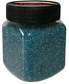 MY VILLAGE Feine blaue Glassteine ??Dekomaterial für Weihnachtsdorf 440 gr