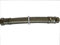 Panzerschlauch, SAUGSCHLAUCH/DRUCKSCHLAUCH, DN25, 1'ÜM x 1'AG, als Saugschlauch für Pumpenanwendungen | Industriequalität aus deutscher Produktion, Schlauchlänge:50cm