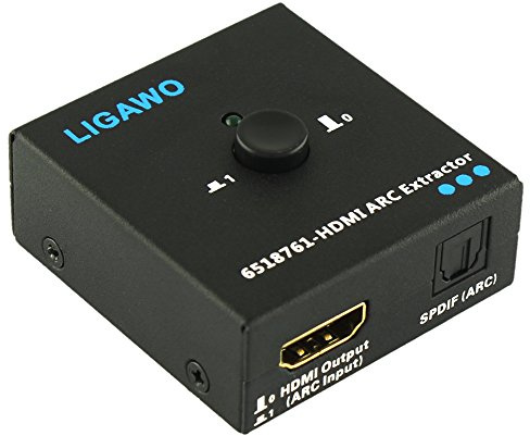 Ligawo 6518761 HDMI ARC Extractor zu SPDIF Toslink