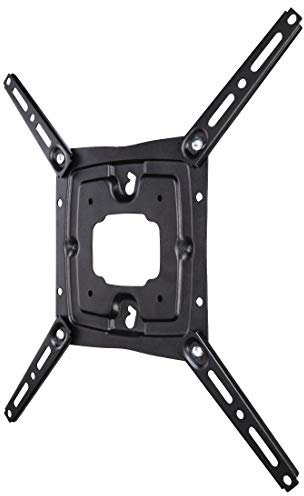 HamaThomson Support mural TV WAB2437 Single U (VESA jusqu'à 400 x 400, fixe, pour une Diagonale d'Écran de 81 à 165 cm (32 à 65)) Noir