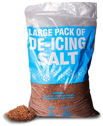 20Kilogram Rock Salt RockSalt Grit de-ice for Ice Frost and Snow