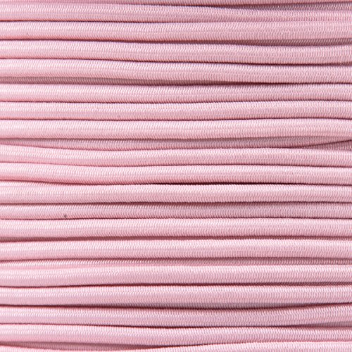 2m Gummikordel - Hutgummi - Rundgummi, hochwertig, extra-stark in 2mm, rosa