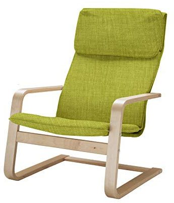 Vinylla Ersatzbezug für Sessel, kompatibel mit IKEA Pello (Polyester, Grün)