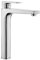 Rubinetto Miscelatore lavabo Bagno Alto con Maniglia Quadrata, in Ottone Cromato, Serie Erika (Rubinetto Alto lavabo)