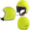 Casco Moto Jet Omologato ECE 22-06 fluo custom scooter naked taglia S