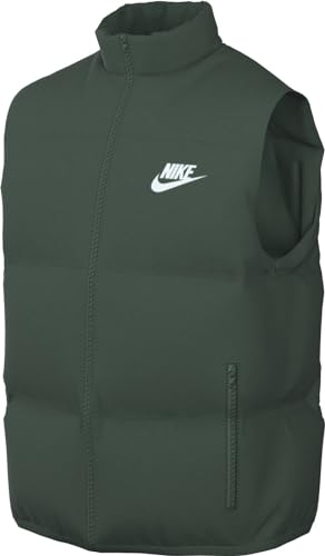 Nike FB7373-323 M NK TF CLUB PUFFER VEST Jacket Herren FIR/WHITE Größe M