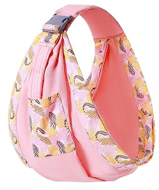 LICHENGTAI Sling Babytrage, Wrap Babytrage, Ring Sling Tragetuch Einstellbar Babytragen Babytragetücher Baby Kinderbetreuung Babybauchtrage für Neugeborene Kleinkinder bis 20 KG