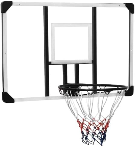 Basketballkorb Transparent 106x69x3 cm Polycarbonat