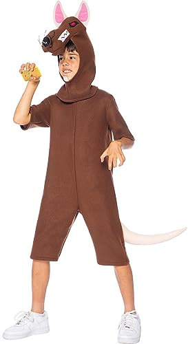 Funidelia | Rat Costume for boys and girls Animals - Costume for kids accessory fancy dress & props for Halloween, carnival & parties - Size 5-6 years - Grey/Silver