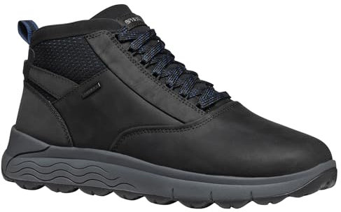 Geox U Spherica 4x4 B ABX, Scarpe da Ginnastica Uomo, Nero F, 42 EU