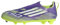 adidas F50 League Laceless Turf Football Boots Kids, Scarpe da Calcio Unisex-Bambini, Purple Rush/Cloud White/Lucid Lemon, 35 EU