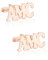 Zysta Manschettenknöpfe Personalisiert Namen Manschettenknöpfe Edelstahl Herren Cufflinks für Männer Hochzeit Bräutigam Trauzeugen Jubiläum (Rosegold)