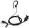 HYS Radio Earpiece Headset Compatible for Baofeng UV5R BF-888S Quansheng UV-K5(8) Kenwood Walkie Talkie, G-Shape Plastic Earhooks, Lightweight (2)