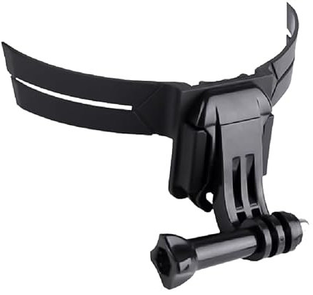 Motorcycle Helmet Chin Strap Mount for GoPro with Quick-insert Jaw Stand Action Camera Accessory for DJI Insta36 Action and Most Action Cameras