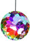 Bola de prisma de cristal, arco iris, atrapa el sol, cristal de color AB, adornos colgantes de cristal arcoíris, para casa y jardín, ventana, decoración artesanal (75 mm)