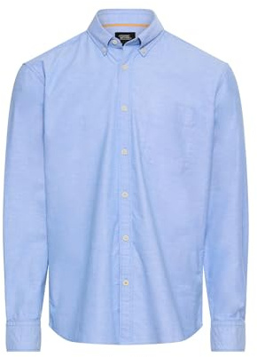 camel active Herren Oxford Hemd mit Button-Down-Kragen