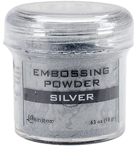 Ranger Embossing Powder, 0.63 oz Jar, Silver