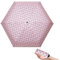 maxer Mini-Regenschirm, 6 Rippen, Anti-UV-Licht, kompaktes Design, perfekt für Reisen, leicht, tragbar, Sonnen- und Regenschirme, japanisches Anime, rose, Medium