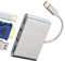 Adaptateur USB C VGA USB Charge Ports pour Apple Iphone15 Pro Max Macbook Pro M1 Air pour iPad PC Accessoires Multiprise Rallonge Hub Alimentation Câble Station D'accueil Clé Jack Dédoubleur