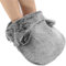 Newthinking Hot Water Bottle for Feet, 2L Foot Hot Water Bottle with Soft Plush Cover for Women and Men, Anti-Slip Feet Warmer Pouch, Fits Foot Sizes Up to UK 10