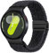 Geflochtenes Armband Kompatibel mit Samsung Galaxy Watch 7 6 5 4 40mm 44mm/6 Classic 43mm 47mm/5 Pro 45mm No Gap Armband mit Magnet Galaxy Watch Band für Damen Herren(Schwarzer Graphit)