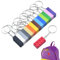 NHQZ 15 Pièces leg0 Porte-clés en Brique Porte-clés de Construction Pendentif Cadeaux De Décoration Bleu Clair, Gris Clair, Jaune, Bleu, Vert, Rouge, Blanc, Violet