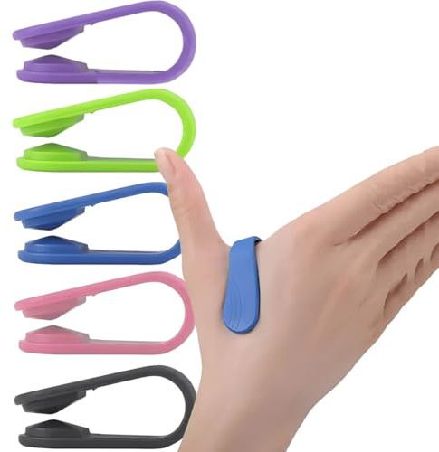 JYNXOR Akupressur Clips,5 Stück Akupressur Ring,Akupressurs Akupunktur Ring Set,Tragbare Akkupressurringe,für Schmerzen Angst,Gegen Migräne Stress
