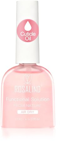 Rosealind Cuticle Oil, 11 ml nagelbandsolja för naglar och nagelband, nagelvårdsolja för vård av skadade nagelband