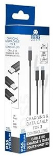 Born To Vape presente C�ble Fast Charge 3M pour 2 Manettes PS5/PS5 slim Type C Type C et son sticker BTV exclusif collectionnable