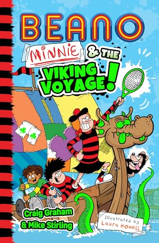 Beano: Minnie and the Viking Voyage: Book 9 in the funny official Beano illustrated fiction series for children – perfect for kids aged 7, 8, 9 and 10 – brand new for 2025 (Beano Fiction)