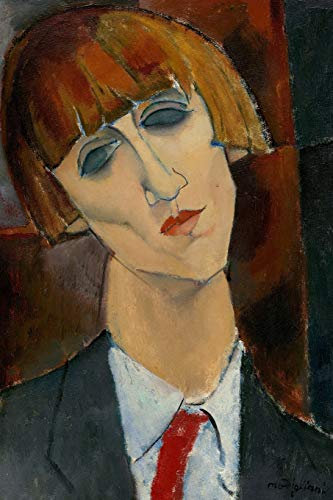 Art Journal: Amedeo Modigliani - Madame Kisling - Art Cover College Ruled Notebook | 110 Pages