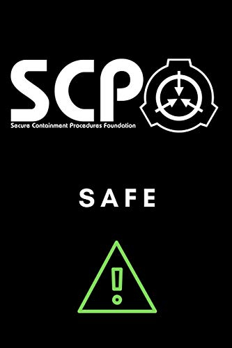 SCP Foundation - Safe Notebook - College-ruled notebook for scp foundation fans - 6x9 inches - 120 pages: Secure. Contain. Protect.