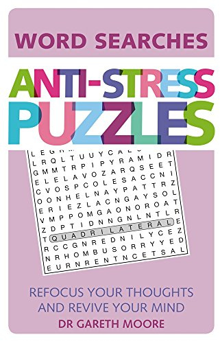 Anti-Stress Puzzles: Crosswords: Word Searches