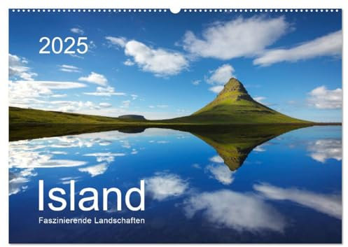 ISLAND 2025 - Faszinierende Landschaften (Wandkalender 2025 DIN A2 quer), CALVENDO Monatskalender: Jeden Monat ein faszinierendes Bild von Island - ... eine unberührte Natur (CALVENDO Natur)