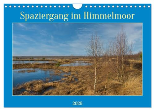 Spaziergang im Himmelmoor (Wandkalender 2026 DIN A4 quer), CALVENDO Monatskalender: In der Natur die Seele baumeln lassen (CALVENDO Natur)