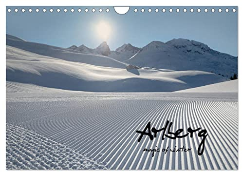 Arlberg - magic of winter (Wandkalender 2026 DIN A4 quer), CALVENDO Monatskalender: Begeistert von der Magie des Arbergs - ich möchte Ihnen eine in ... Aufnahmen nahe bringen. (CALVENDO Natur)