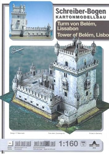 Schreiber-Bogen Kartonmodellbau, Turm von Belém, Lissabon