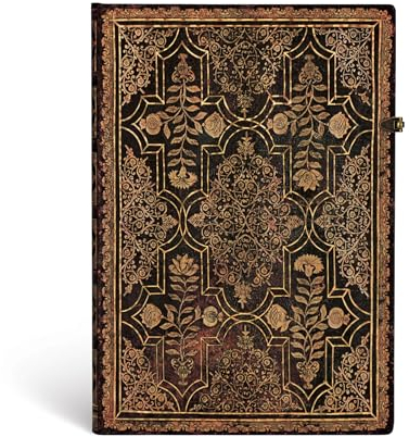 Paperblanks - Herbstfiligran Mahogani - Notizbuch Grande Unliniert, Grande (300 x 210)
