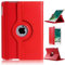 iPad Mini Case, iPad Mini 2 / Mini 3 Case, DN-TECHNOLOGY® 360 Rotating Leather Case With Screen Protector For Apple iPad Mini/ Mini 2/Mini 3 [Corner Protection] [Flip Case] [iPad Mini/MINI 2/mini 3 Shockproof Case][iPad Mini Stand Case][Case For Mini iPad] (NOT for iPad Mini 4) (RED)