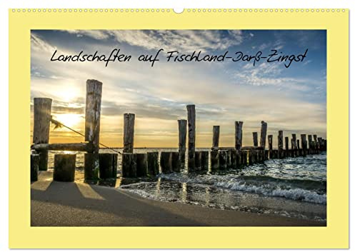 Landschaften auf Fischland-Darß-Zingst (Wandkalender 2026 DIN A2 quer), CALVENDO Monatskalender: Stimmungsvolle Landschaften an der Ostsee (CALVENDO Orte)