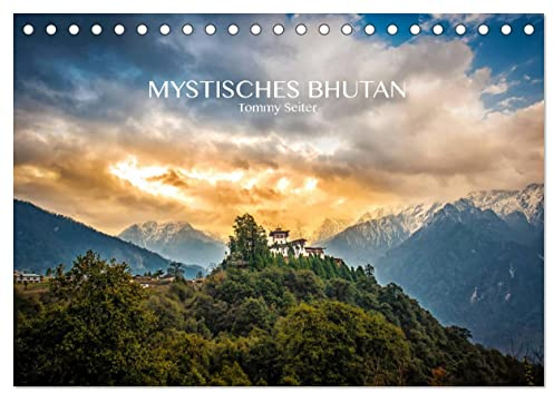Mystisches Bhutan (Tischkalender 2026 DIN A5 quer), CALVENDO Monatskalender: Einblicke in ein geheimnisvolles Land (CALVENDO Orte)