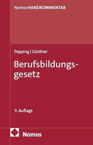 Berufsbildungsgesetz: Handkommentar