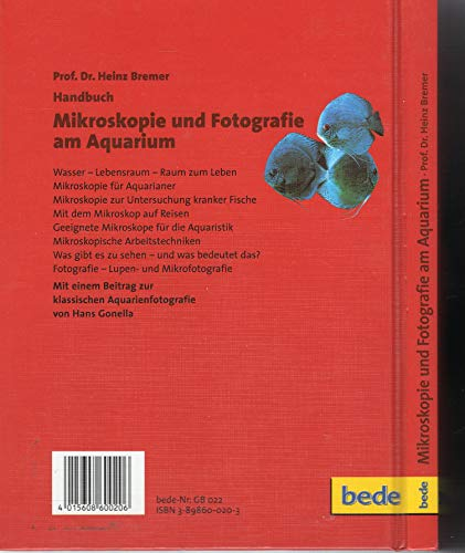 Mikroskopie und Fotografie am Aquarium, Handbuch