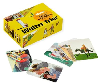 Das Walter-Trier-Memo-Spiel: Mit Illustrationen aus Kästners Kinderbüchern (mit Booklet)
