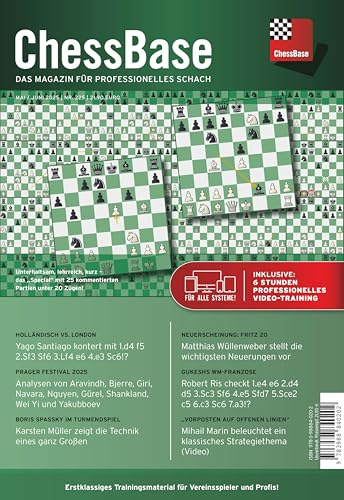 ChessBase Magazin #225: Das Magazin für professionelles Schach (ChessBase Magazin: Das Magazin für professionelles Schach (Heft + DVD-ROM + Download))